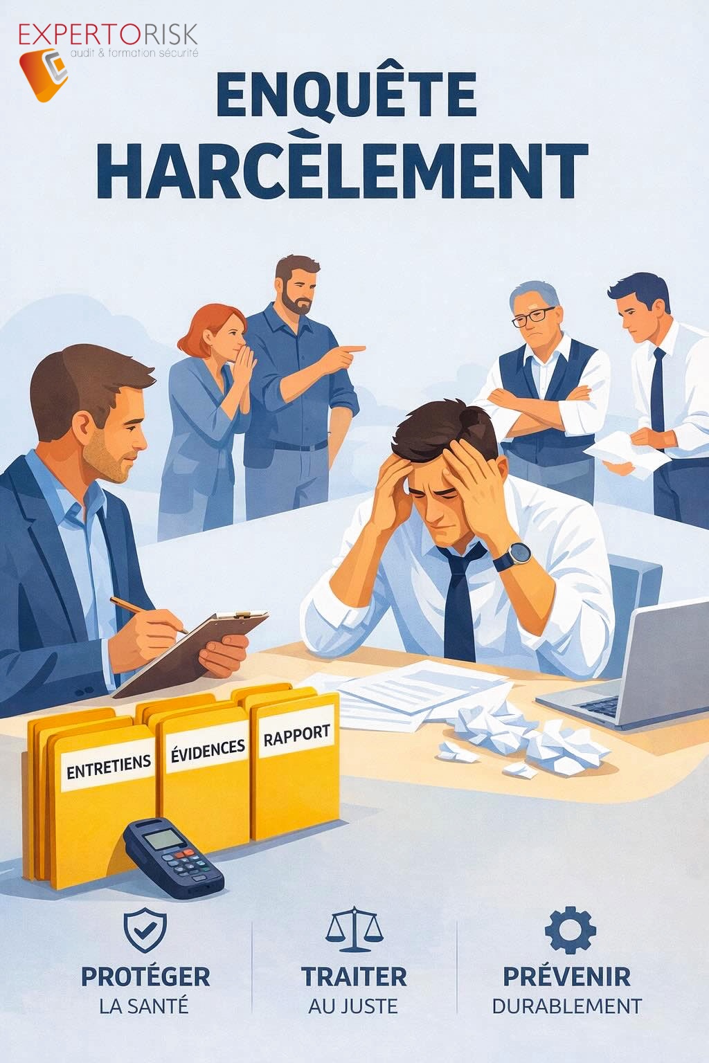 Enquête harcèlement moral